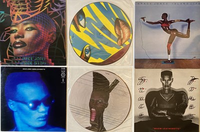 Lot 990 - GRACE JONES - LPs/ 12" PACK