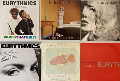 Lot 991 - EURYTHMICS - LPs/ 12"