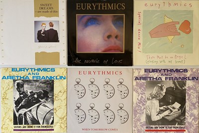 Lot 991 - EURYTHMICS - LPs/ 12"