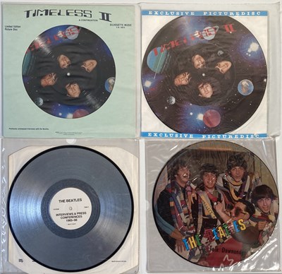 Lot 97 - THE BEATLES - PICTURE DISC LPs