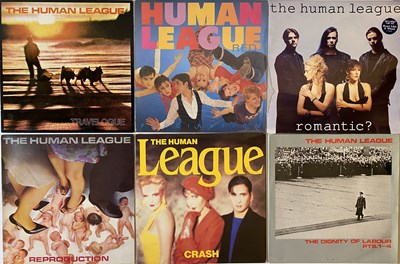 Lot 992 - THE HUMAN LEAGUE/ HEAVEN 17/ THE COMSAT ANGELS - LPs/ 12"