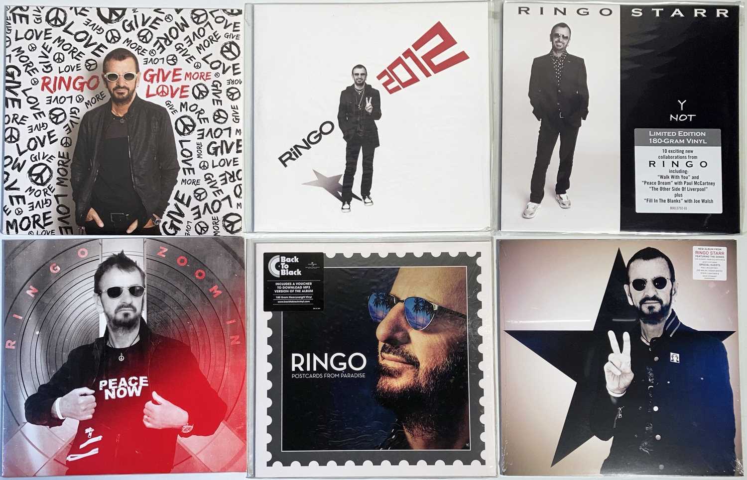 Years 2000 Ringo Lot 100 - RINGO STARR - 2000s LPs