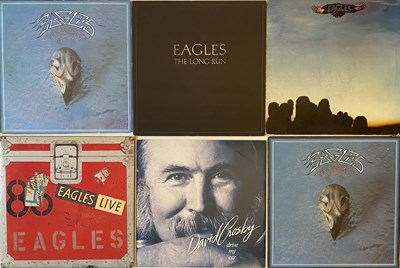 Lot 995 - THE DOORS/ EAGLES/ CHICAGO - LPs