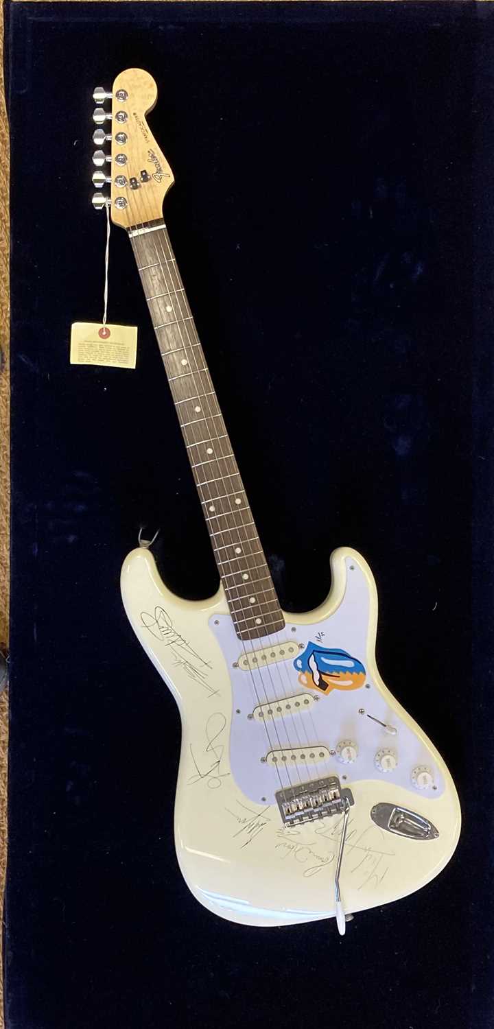 Lot 567 - ROLLING STONES LIMITED EDITION FENDER