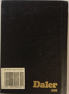 Lot 544 - IAN CARR NOTEBOOK USED WHILST WRITING MILES DAVIS AUTOBIOGRAPHY