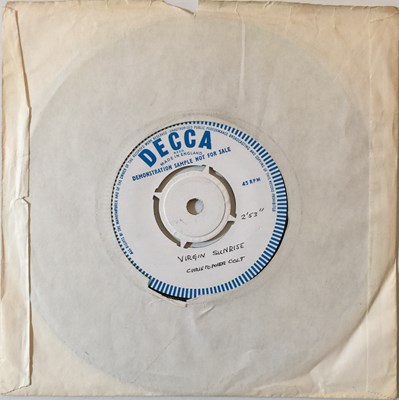 Lot 1024 - CHRISTOPHER COLT - VIRGIN SUNRISE 7" (DECCA TEST PRESSING - F12726)