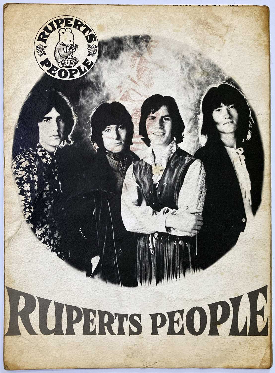 Lot 165 - RUPERT'S PEOPLE - AN ORIGINAL PROMO BOOKLET.