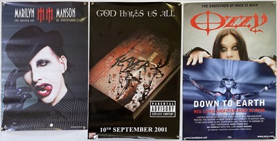 Lot 238 - METAL PROMO POSTERS.