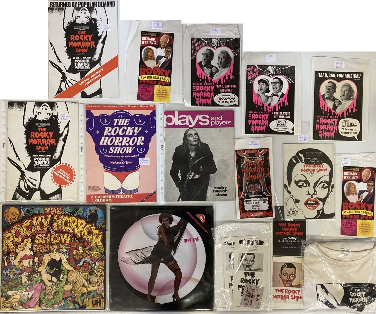 Lot 109 - ROCKY HORROR PICTURE SHOW ARCHIVE