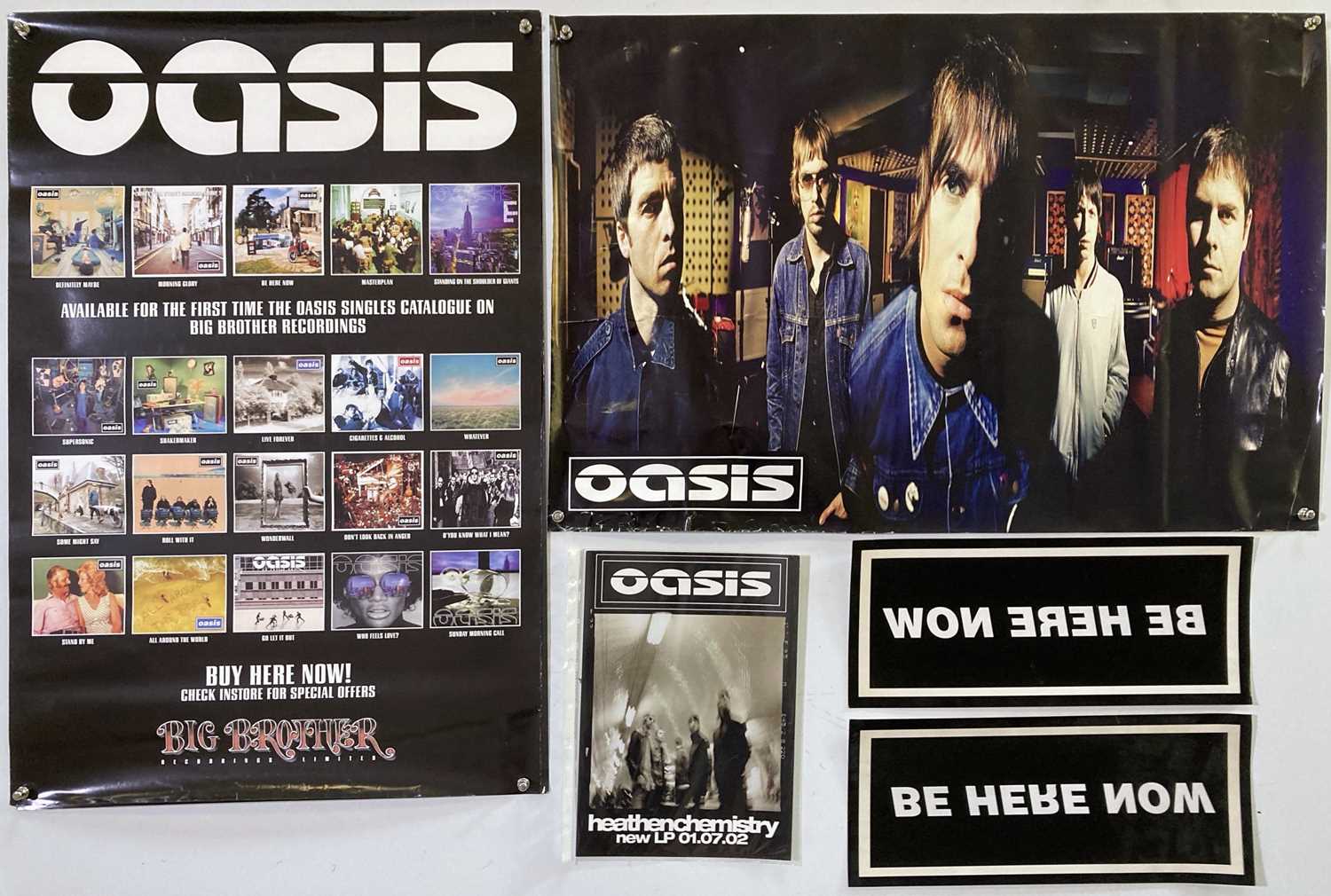 Oasis Programme Ebay Lot 239 - OASIS PROMO ITEMS.