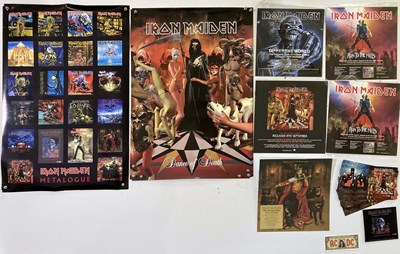 Lot 241 - IRON MAIDEN PROMOTIONAL ITEMS.