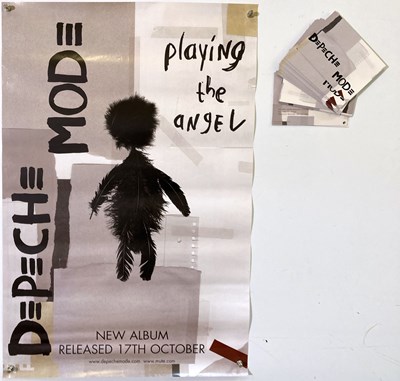 Lot 243 - DEPECHE MODE 'PLAYING THE ANGEL' PROMO ITEMS.