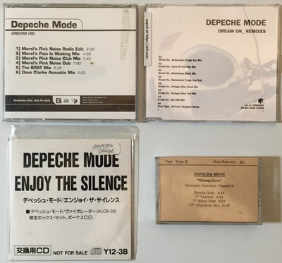 Lot 930 - DEPECHE MODE - PROMO CD/CASSETTE RARITIES