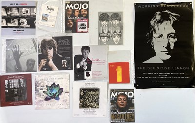 Lot 167 - THE BEATLES AND RELATED PROMO ITEMS.