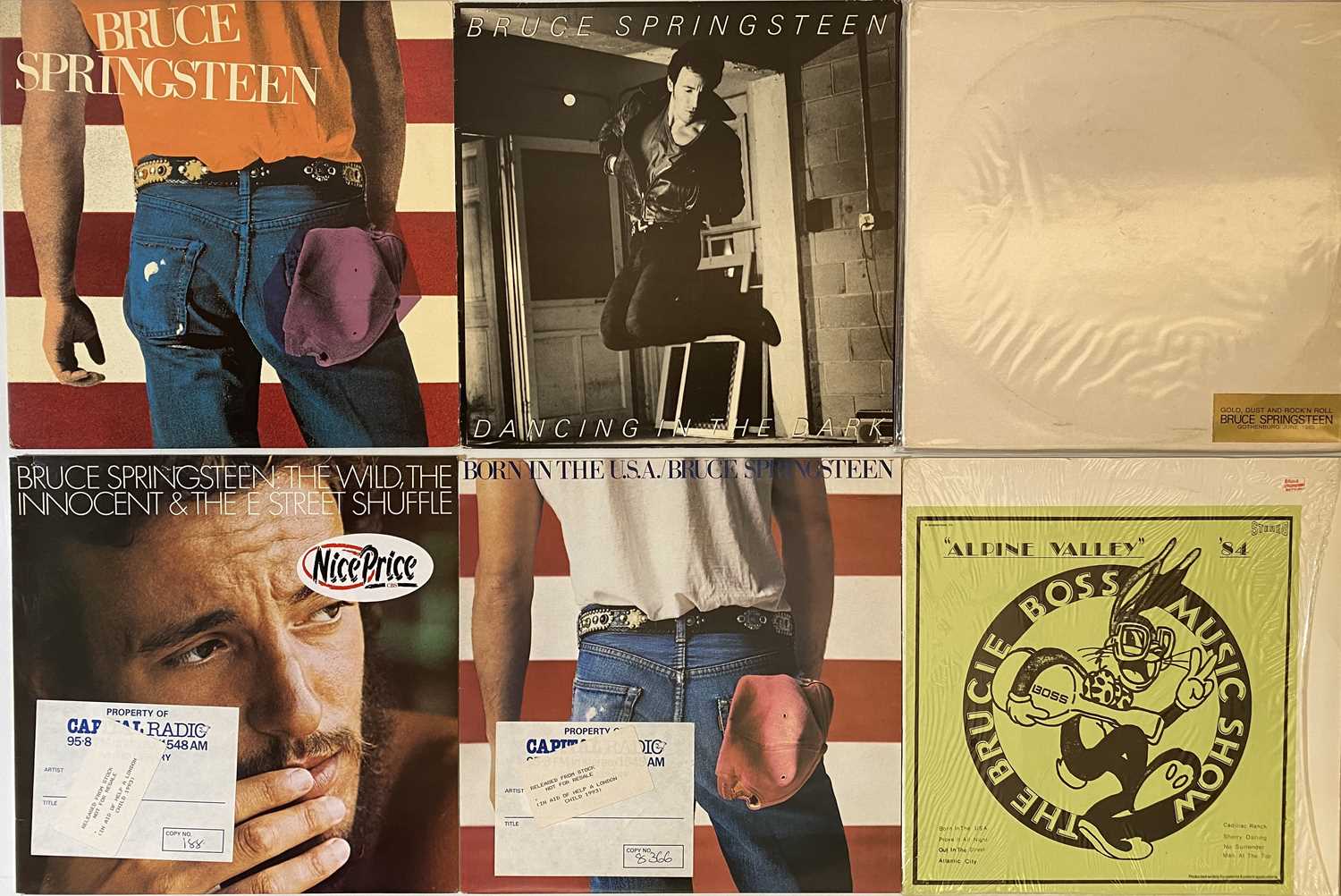 Lot 1050 - BRUCE SPRINGSTEEN - LPs/ 12" PACK