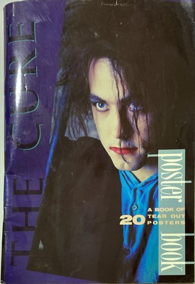 Lot 436 - THE CURE - FULLY  SIGNED POSTER BOOK, BOOKS AND MEMORABILIA.