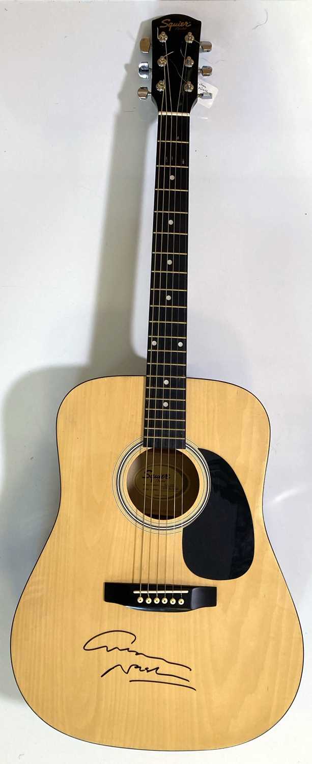 Lot 342 - THE HOLLIES - AN ACOUSTIC GUITAR.