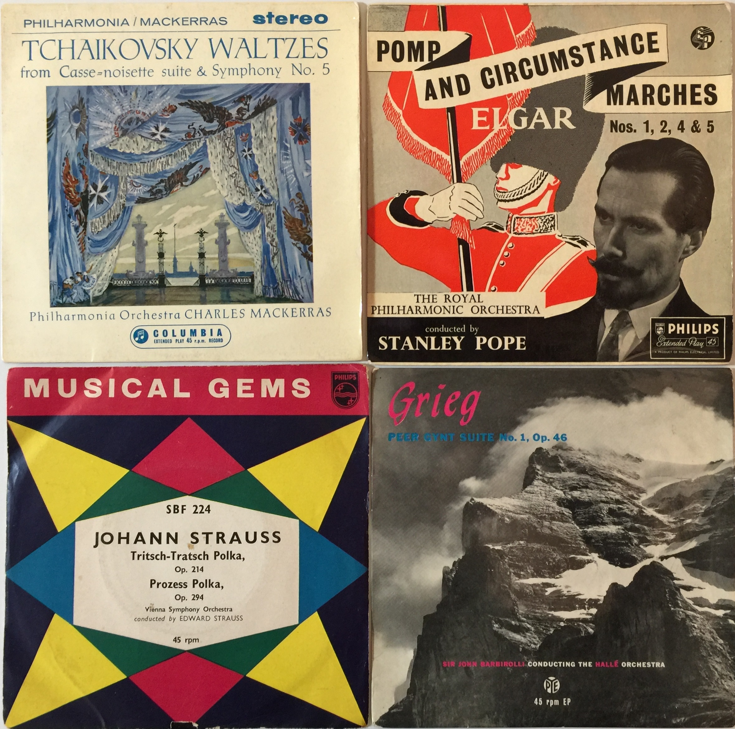 Lot 801 - CLASSICAL LP & 7