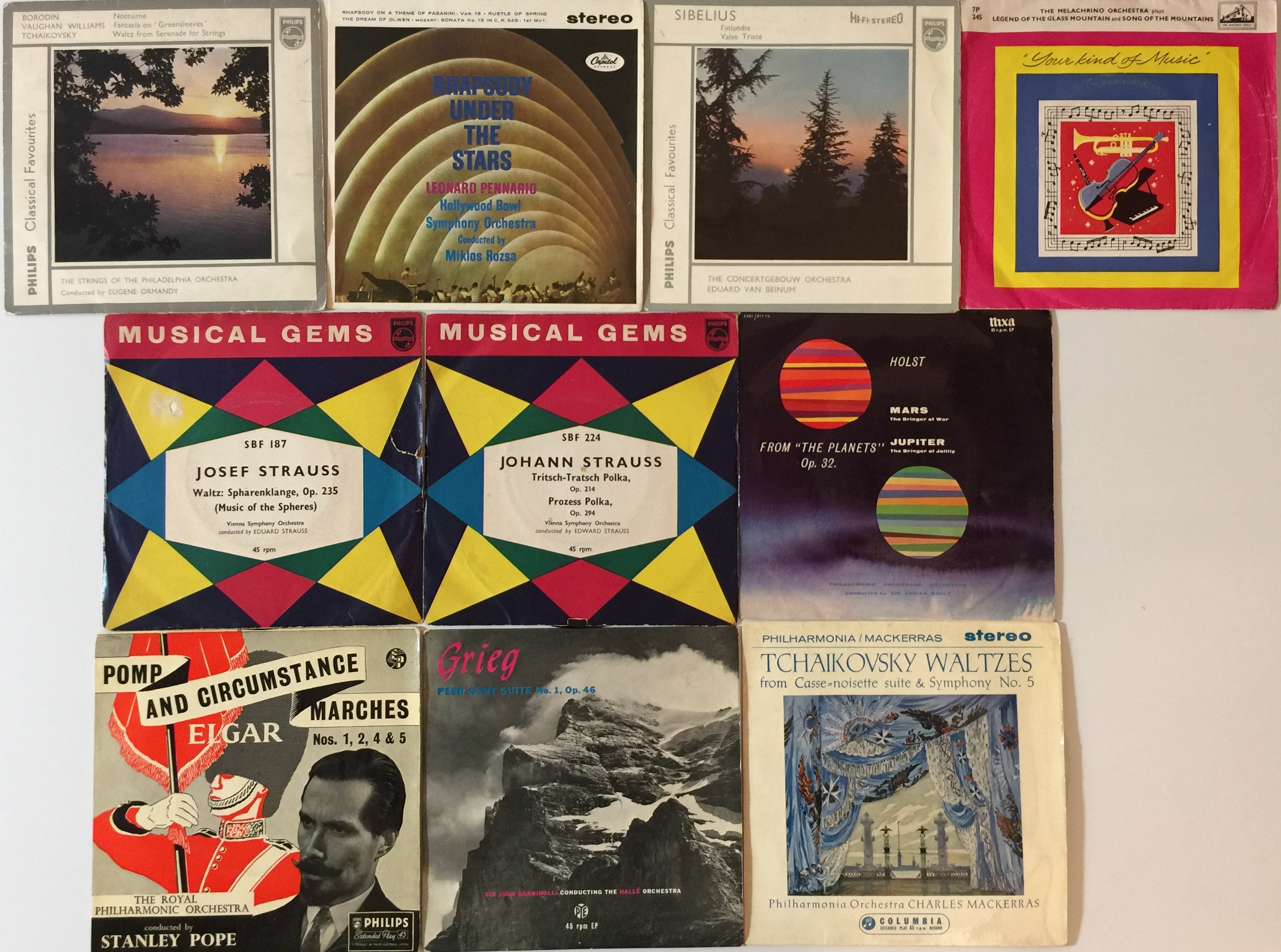 Lot 801 - CLASSICAL LP & 7