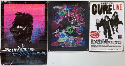 Lot 249 - PUNK POSTERS - THE CURE / SIOUXSIE.