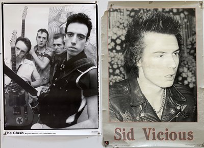 Lot 249 - PUNK POSTERS - THE CURE / SIOUXSIE.