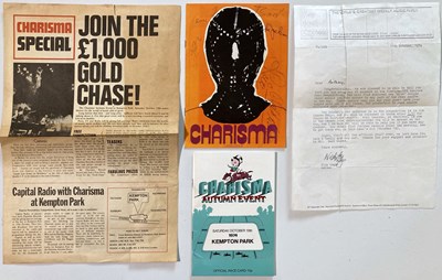 Lot 206 - CHARISMA RECORDS - 1974 SIGNED CATALOGUE SIGNED BY MANY ARTISTS.