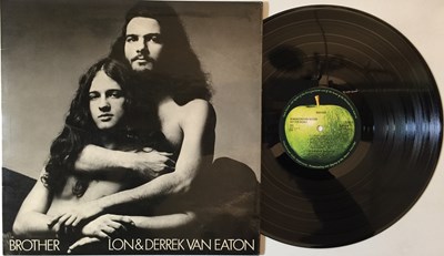 Lot 958 - LON & DERREK VAN EATON - BROTHER LP (ORIGINAL UK APPLE DEMO COPY - SAPCOR 25)