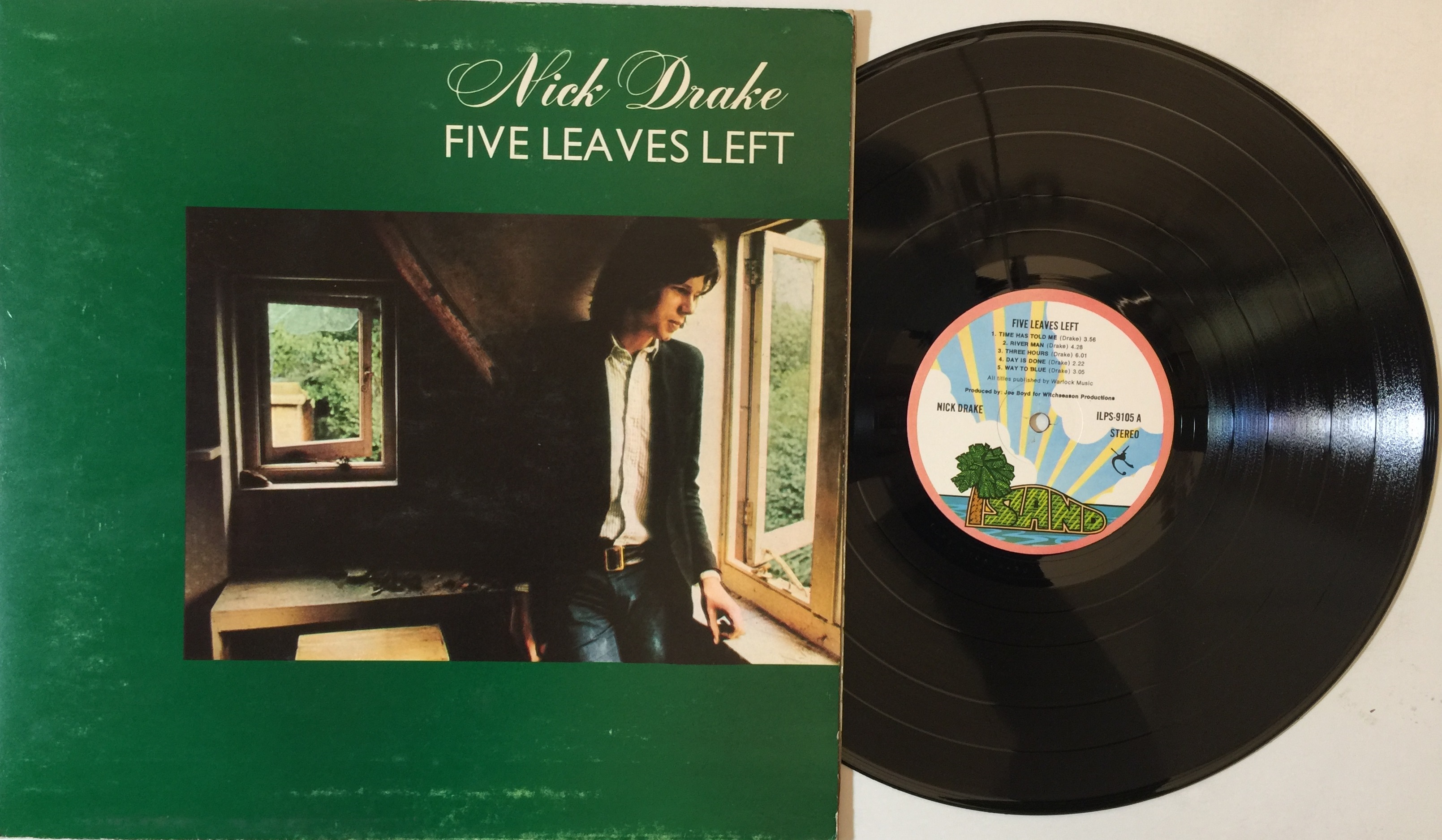 Lot 116 - NICK DRAKE - FIVE LEAVES LEFT LP (2ND UK