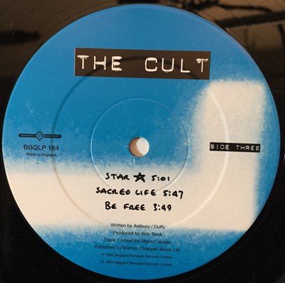 Lot 960 - THE CULT - THE CULT LP (ORIGINAL UK 1994 COPY - BEGGARS BANQUET BBQLP 164)