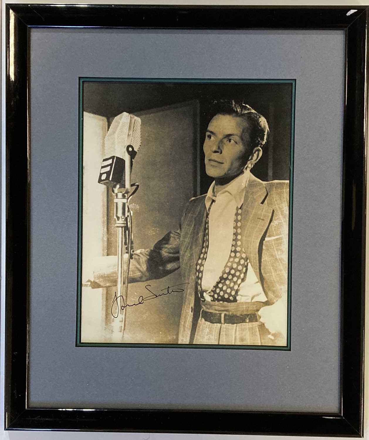 Lot 244 - FRANK SINATRA AUTOGRAPH