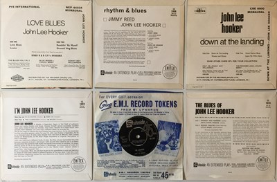 Lot 96 - JOHN LEE HOOKER - 7"/ EPs PACK