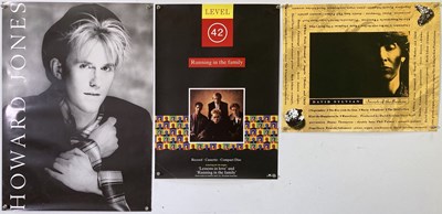 Lot 260 - POP POSTER COLLECTION INC SIGNED TOYAH..