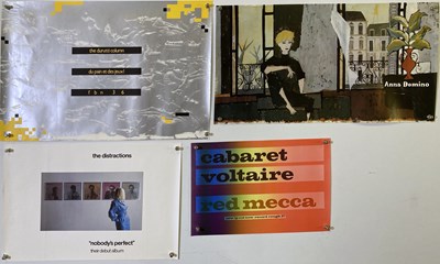 Lot 261 - NEW WAVE / PUNK POSTERS INC CABARET VOLTAIRE.