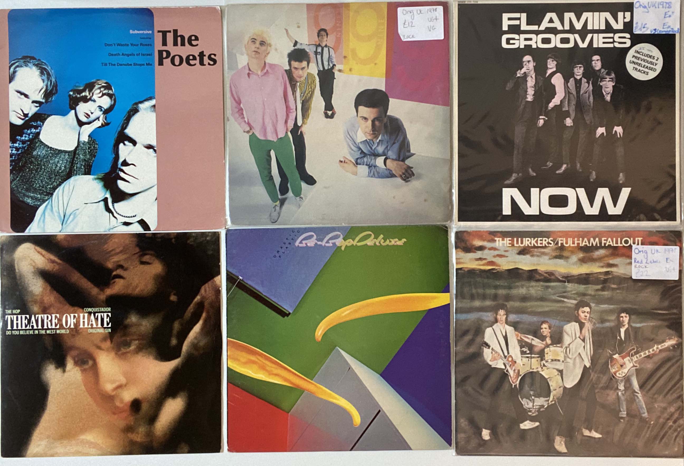 Lot 1090 - PUNK/PUB ROCK/INDIE/ALT - LPs