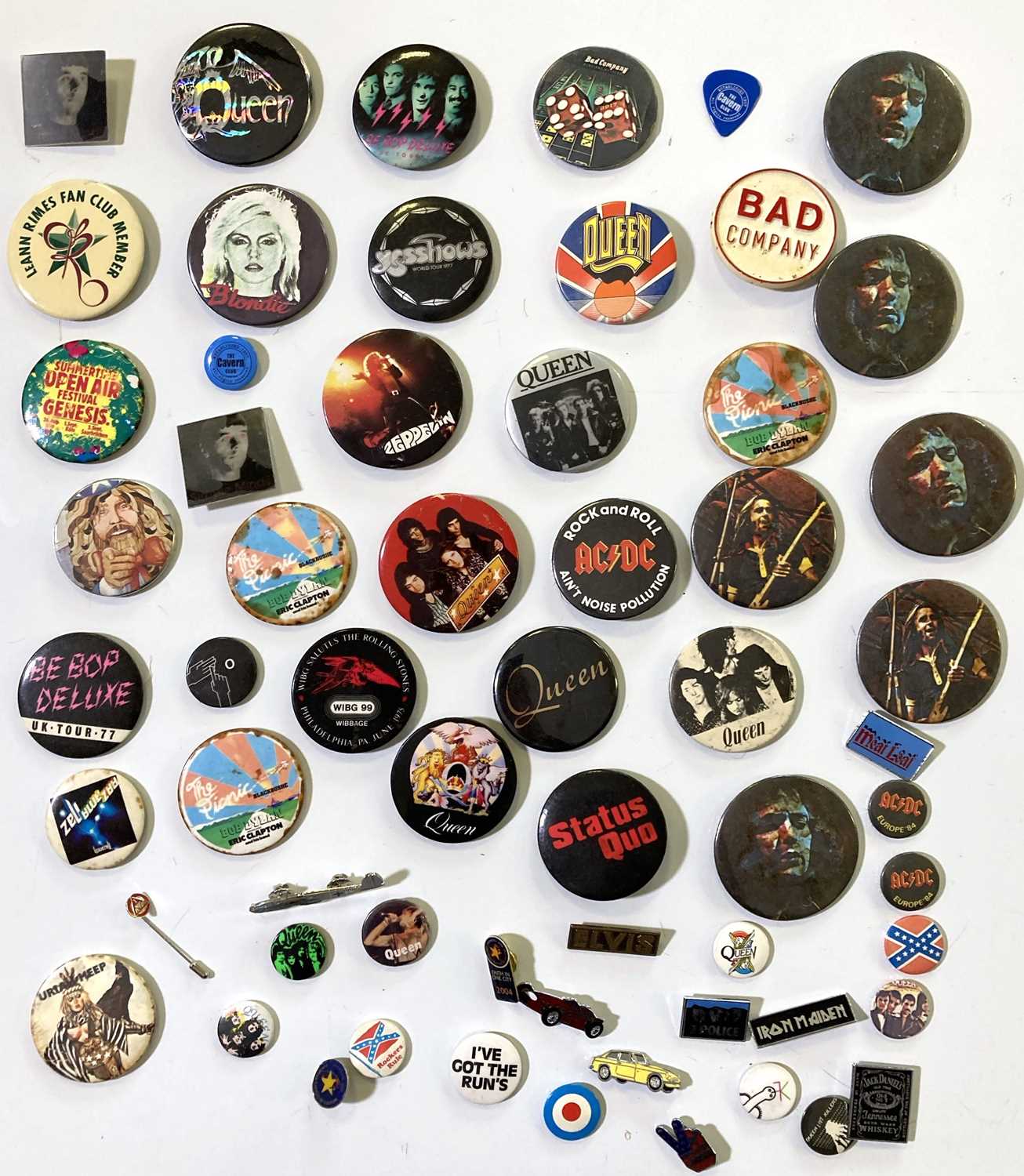 Lot 169 - CONCERT EPHEMERA - BADGES / TICKETS ETC.