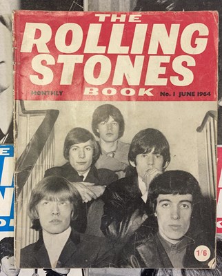 Lot 458 - A FULL SET OF ROLLING STONES MONTHLY BOOKS.