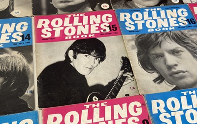 Lot 458 - A FULL SET OF ROLLING STONES MONTHLY BOOKS.