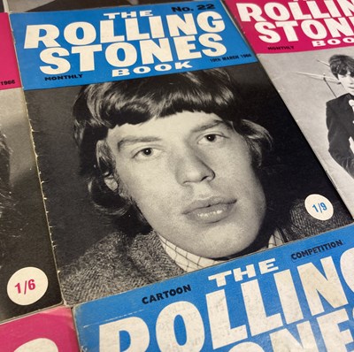 Lot 458 - A FULL SET OF ROLLING STONES MONTHLY BOOKS.