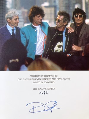 Lot 424 - THE ROLLING STONES - BOB GRUEN - CROSSFIRE HURRICANCE.