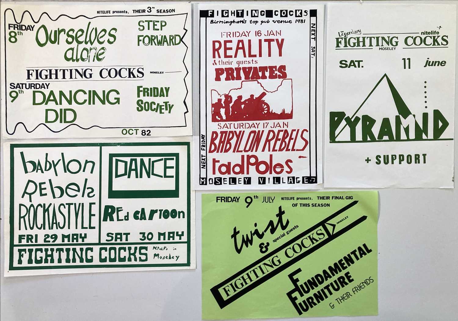 Lot 274 - BIRMINGHAM CONCERT POSTER ARCHIVE.