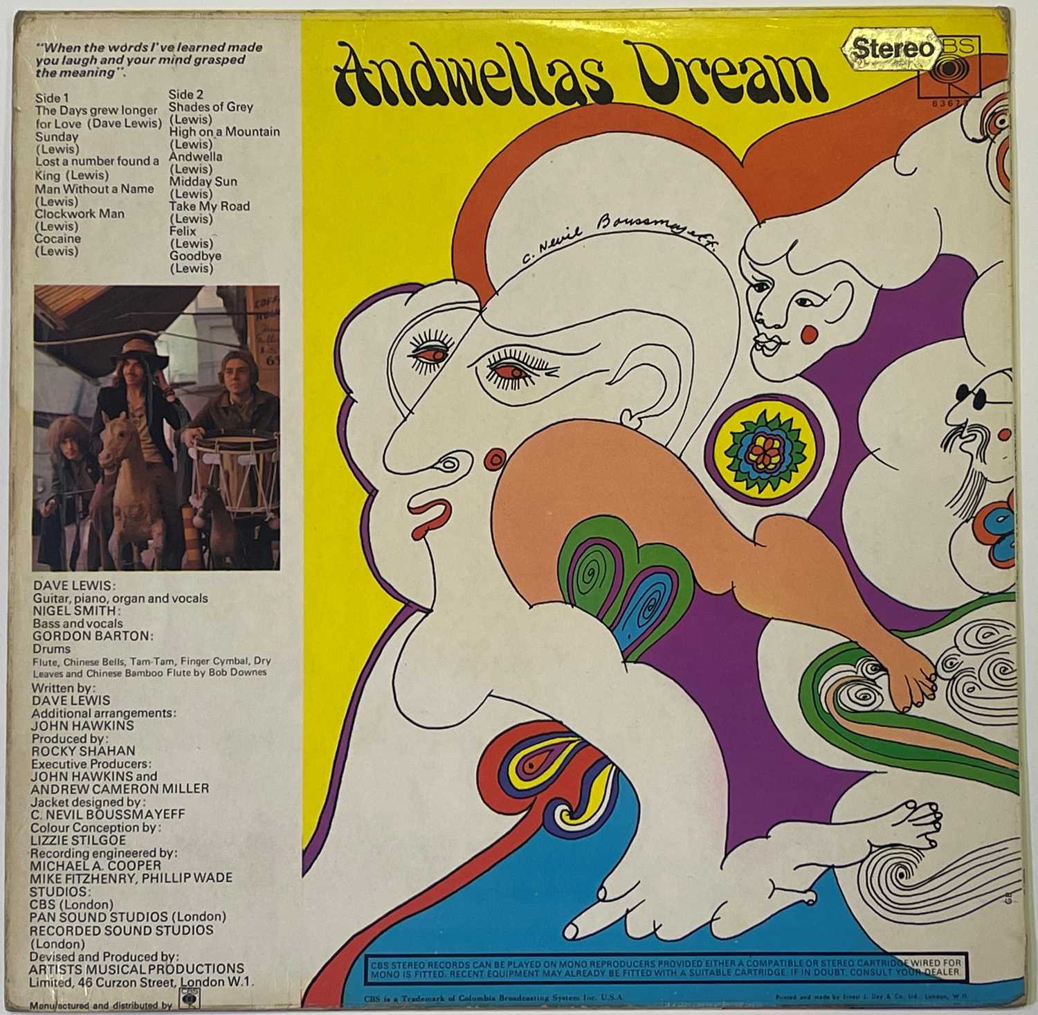 Lot 18 - ANDWELLAS DREAM - LOVE AND POETRY LP