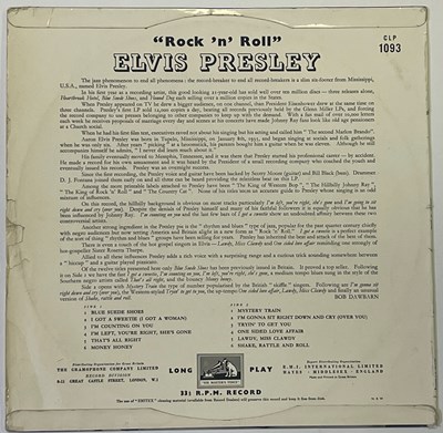 Lot 19 - ELVIS PRESLEY - ROCK 'N' ROLL LP (ORIGINAL UK COPY - HMV CLP 1093)