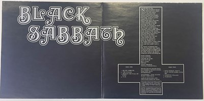 Lot 22 - BLACK SABBATH - BLACK SABBATH LP (1ST UK PRESSING - VERTIGO VO 6)
