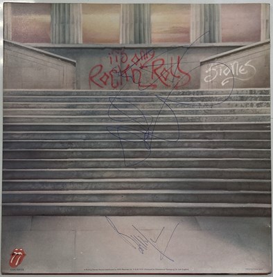 Lot 425 - THE ROLLING STONES - LP SIGNED BY BILL WYMAN / CHARLIE WATTS.