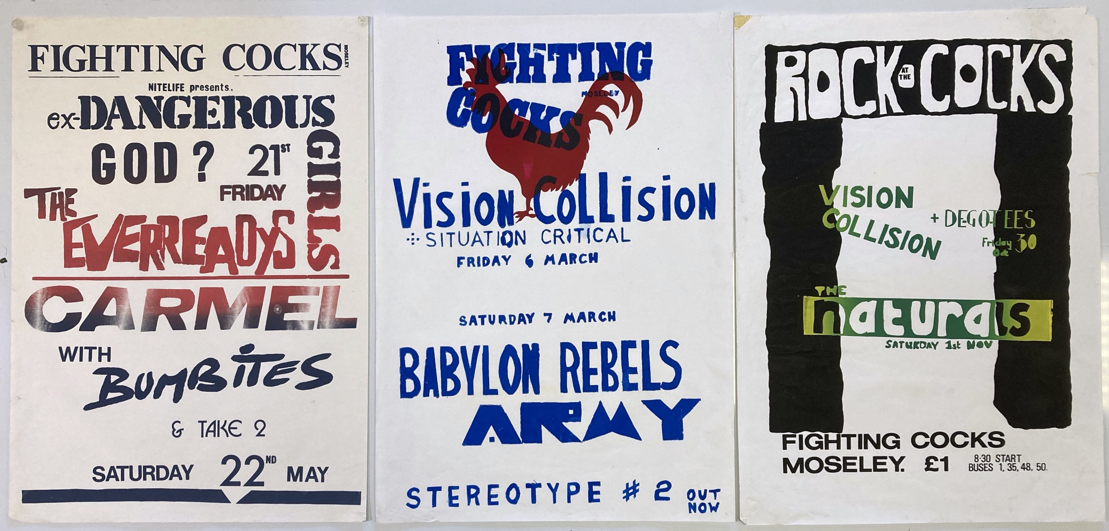 Lot 279 BIRMINGHAM CONCERT POSTER ARCHIVE.