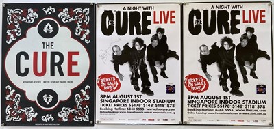 Lot 439 - THE CURE - SIGNED POSTER / LIMITED EDITION PRINT.