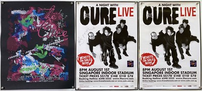 Lot 440 - THE CURE - A SIGNED POSTER / LIMITED EDITION PRINT.