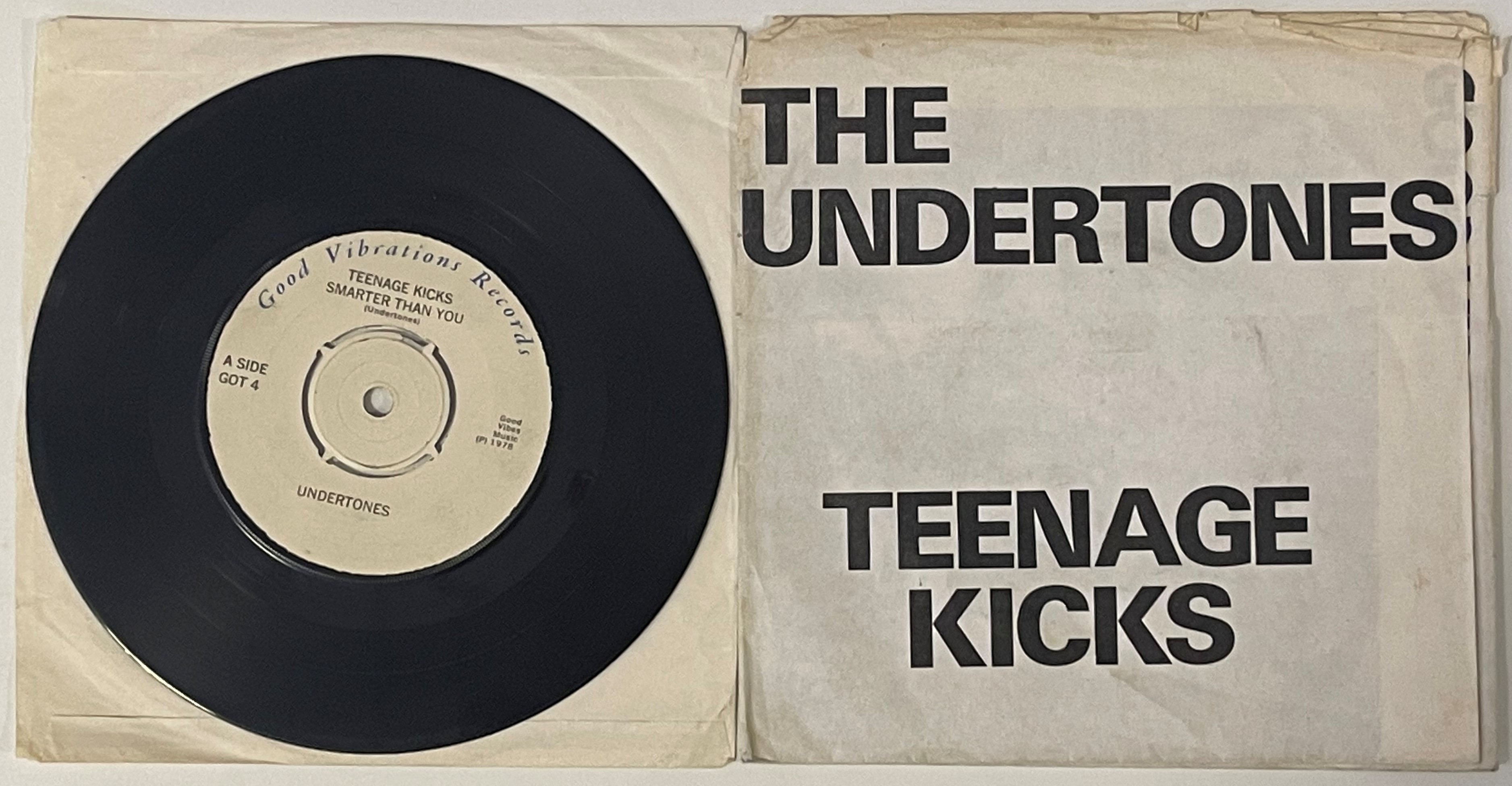 Lot 62 - THE UNDERTONES - TEENAGE KICKS EP (ORIGINAL