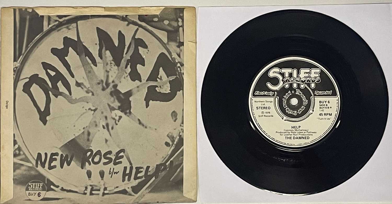 Lot 64 - THE DAMNED - NEW ROSE 7" (1ST UK PRESSING