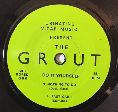 Lot 1192 - THE GROUT - DO IT YOURSELF EP (ORIGINAL UK...